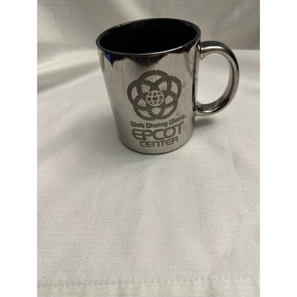 Disney Other - Walt Disney World Epcot Center Silver Mug